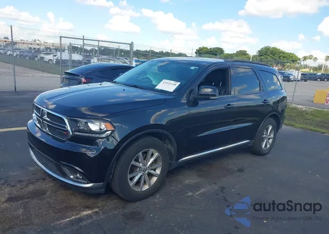 2014 Dodge Durango Limited z USA, uszkodzony, nr VIN 1C4RDHDG3EC402098